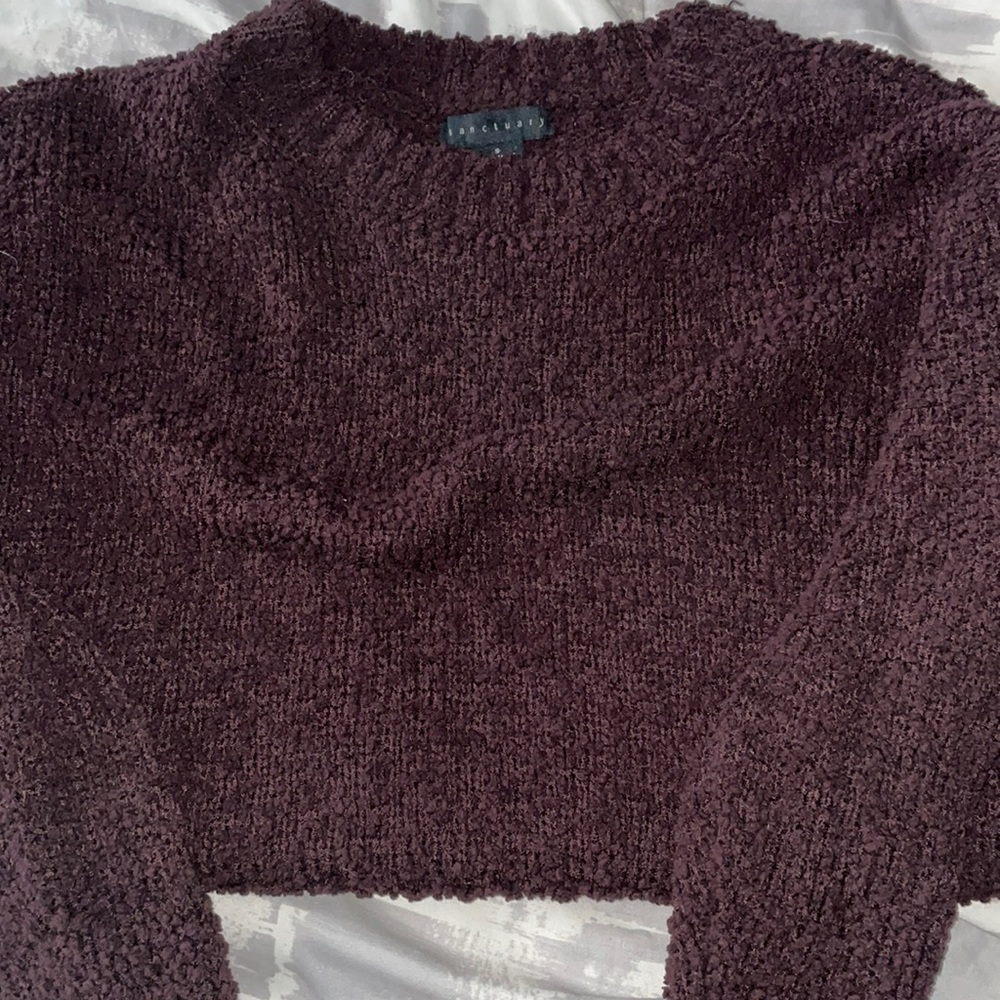 Deep Purple Knitted Sweater